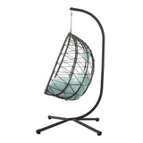 Egg Chair with Stand - Foam Green - Furniture Home Direct