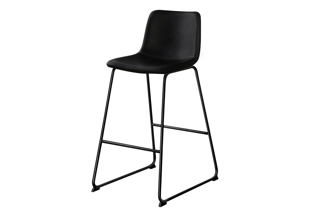 Office Chair, Bar Height, Standing, Computer Desk, Work, Leather Look, Contemporary, Modern - Furniture Home Direct