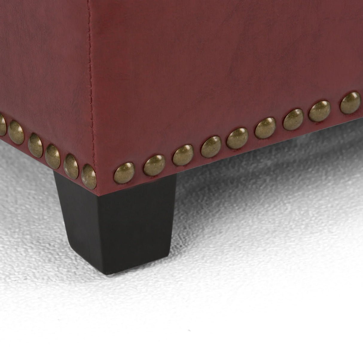 Kingsley - Upholstered Large Storage Ottoman - Furniture Home Direct