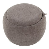 Tray - Pouf Contemporary Ottoman - Furniture Home Direct