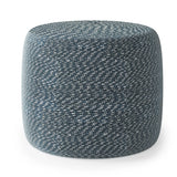 Bayley - Versatile Round Braided Pouf - Furniture Home Direct