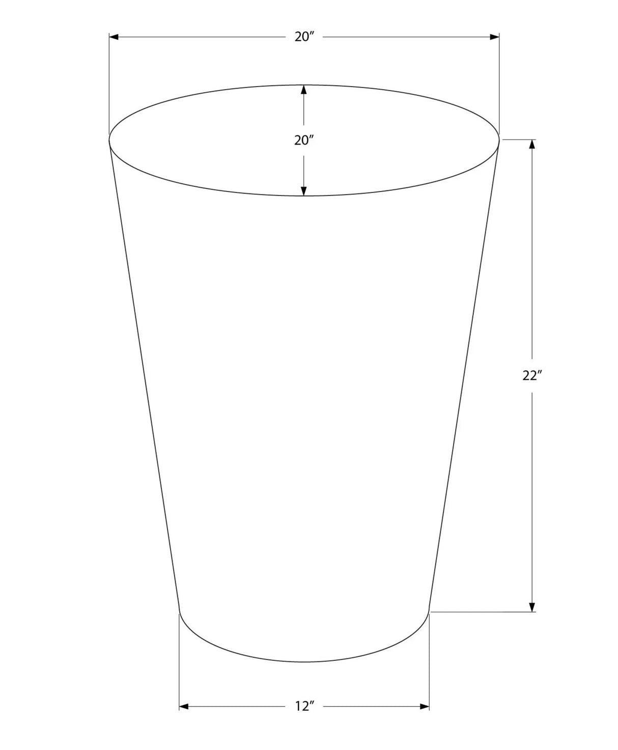 Drum Accent Side Table, Elegant Design - Furniture Home Direct