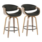 Symphony - Mid Century Modern Counter Stool (Set of 2) - Furniture Home Direct