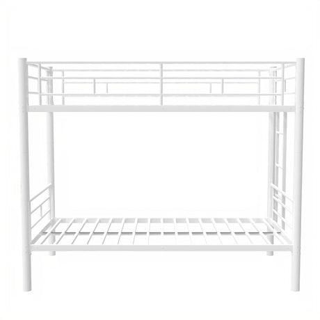 Bunk Bed For Kids, Convertible Frame With Ladders & Guardrail - Furniture Home Direct