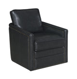 Rocha - Leather Aire Swivel Chair With Glider - Furniture Home Direct