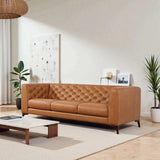 Fargo - Leather Sofa - Brown / Rustic - Furniture Home Direct
