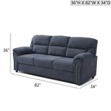 Hamilton - Sofa With Nailhead Trim - Furniture Home Direct