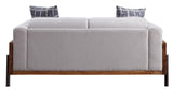 Pelton - Loveseat With 2 Toss Pillows - Walnut - Furniture Home Direct