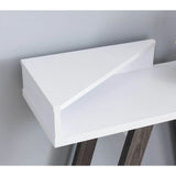 Contemporary Console Table With Two Shelves - Furniture Home Direct