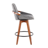 Cosmo - Mid Century Counter Stool - Furniture Home Direct