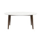 Ada - Mid-Century Modern Style Oval Dining Table - Furniture Home Direct