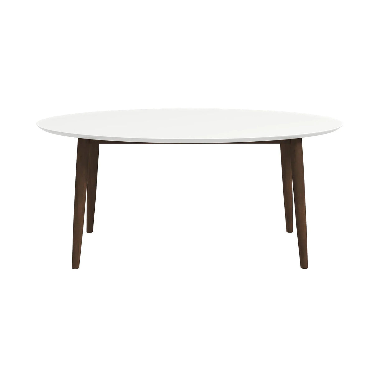 Ada - Mid-Century Modern Style Oval Dining Table - Furniture Home Direct
