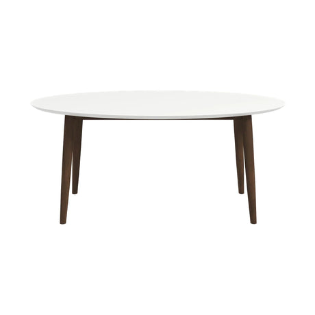 Ada - Mid-Century Modern Style Oval Dining Table - Furniture Home Direct