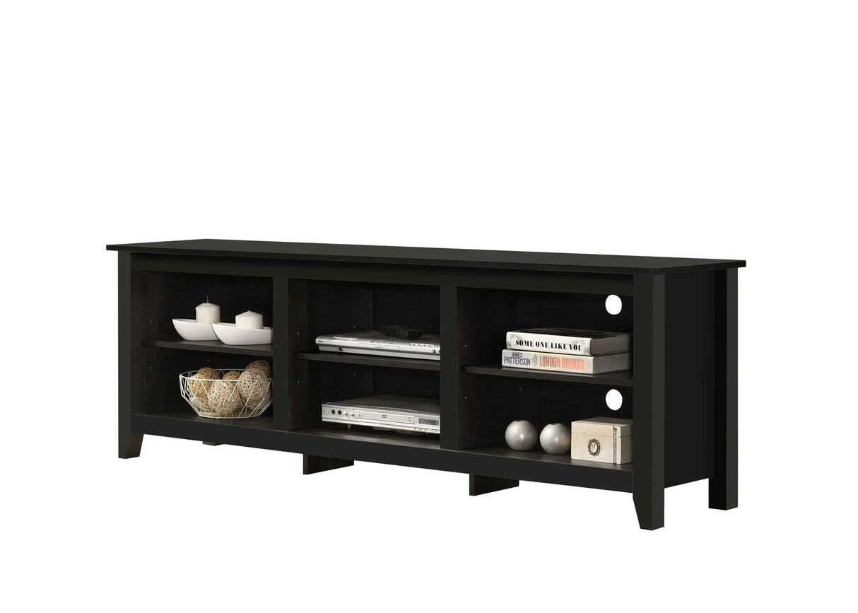 Benito - TV Stand With Open Shelves And Cable Management - Furniture Home Direct