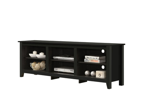 Benito - TV Stand With Open Shelves And Cable Management - Furniture Home Direct