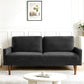 Sofa, European Style With Sleek Design, Modern & Vintage Flair, Upholstered 3 Seater Couch - Furniture Home Direct