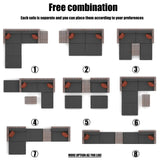 5 Piece Wicker Patio Set With Cushions - Furniture Home Direct