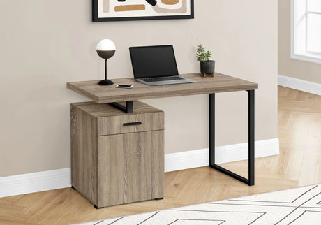 Computer Desk, Home Office, Laptop, Left, Right Set-Up, Storage Drawers, Work, Contemporary, Modern - Furniture Home Direct