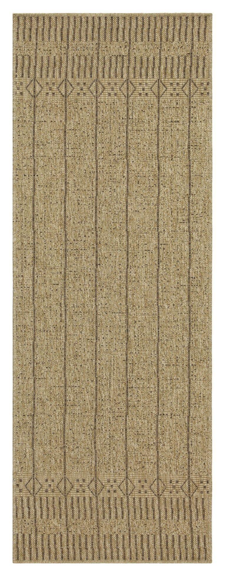 Earth - Indoor / Outdoor, Area Rug - Jute / Black - Furniture Home Direct