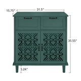 2 Door 2 Drawer Elegant Cabinet - Furniture Home Direct