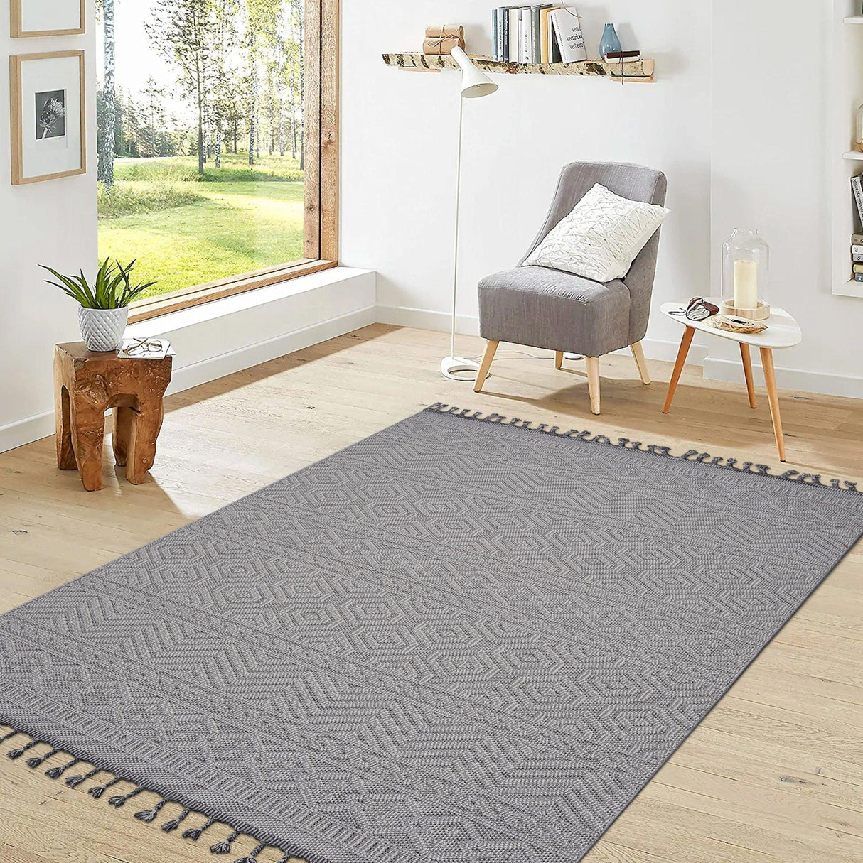 Guros - Geometric Indoor / Outdoor Rug - Furniture Home Direct