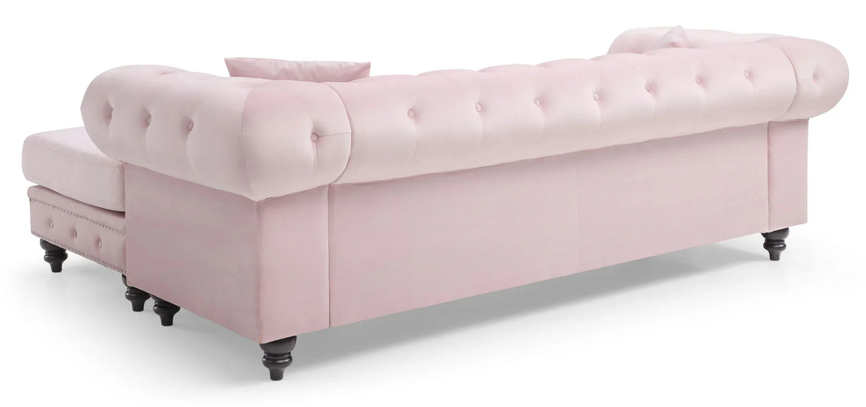 Nola - Luxurious Design Sofa Chaise - Furniture Home Direct
