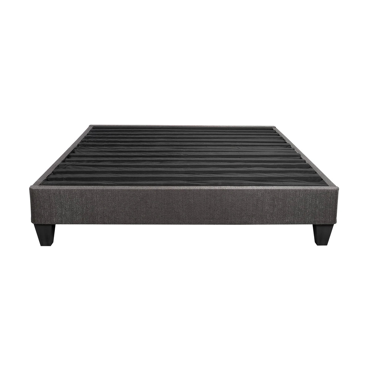 14" Upholstered Platform Bed Base, Mattress Foundation - Furniture Home Direct