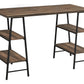 Computer Desk For Home Office, Laptop, Storage Shelves, Contemporary & Modern - Furniture Home Direct