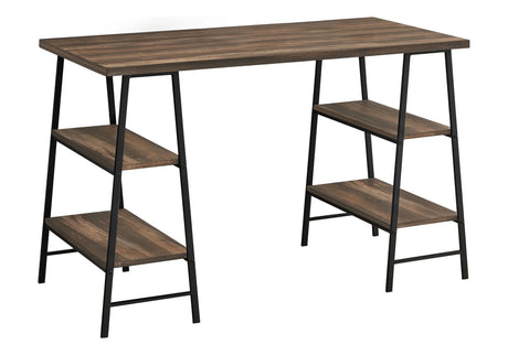 Computer Desk For Home Office, Laptop, Storage Shelves, Contemporary & Modern - Furniture Home Direct