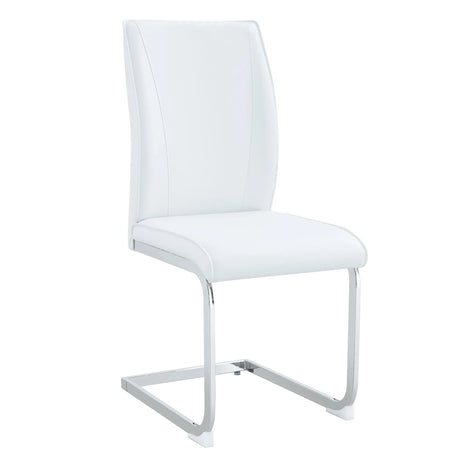 Luxury Simple Arch Chair, High Resilience With Metal Legs - Furniture Home Direct