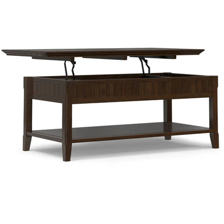 Acadian - Lift Top Coffee Table - Brown - Furniture Home Direct