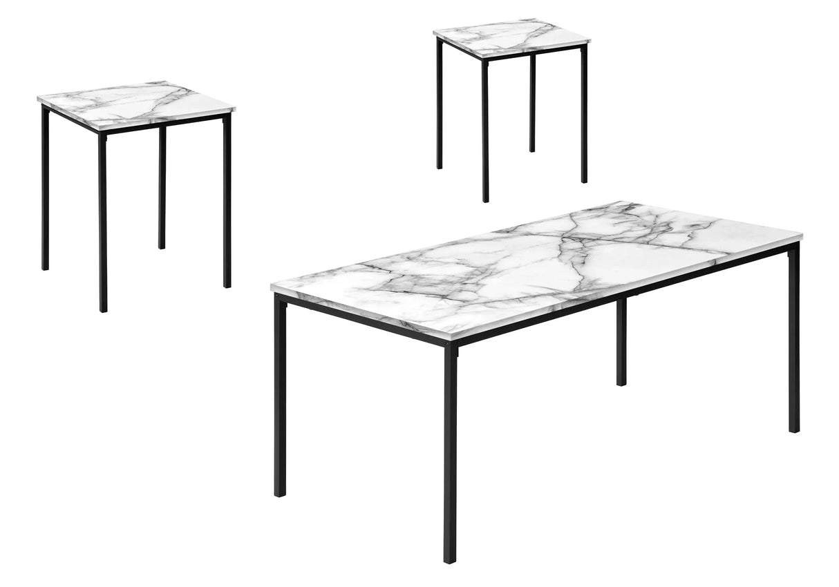 Table Set, Coffee, End, Contemporary, Modern (Set of 3) - Furniture Home Direct