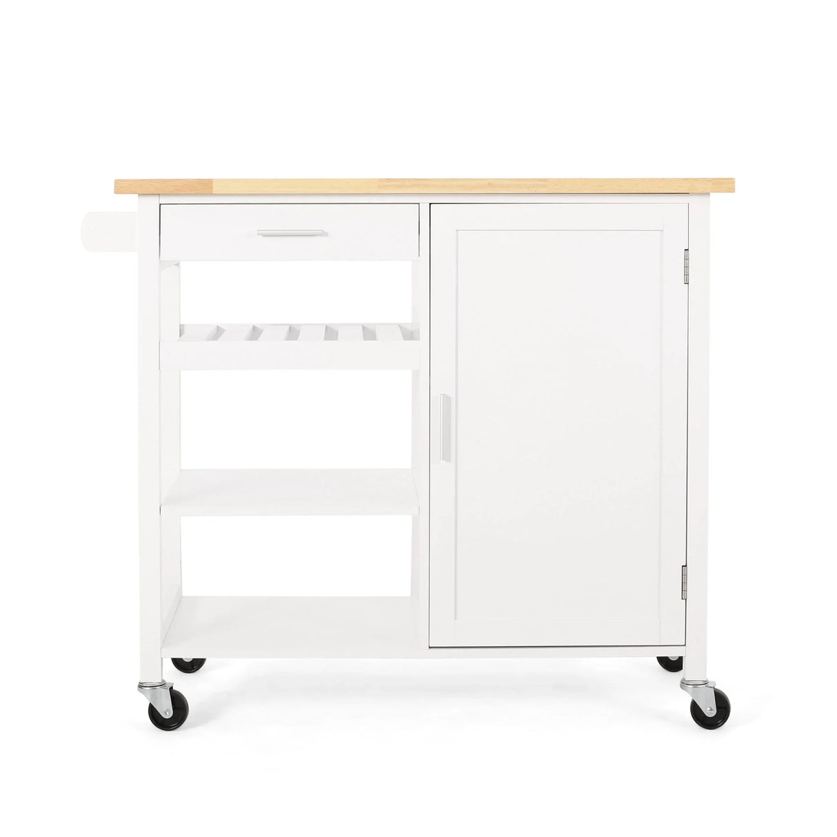 Contemporary Design Kitchen Cart With Wheels
