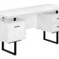Computer Desk For Home Office, Laptop, Left, Right Set - Up, Storage Drawers, Contemporary & Modern - Furniture Home Direct