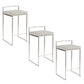 Fuji - Elegant Design Contemporary Stackable Counter Stool - Furniture Home Direct