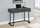 Computer Desk For Home Office, Glossy, Storage Drawer - Furniture Home Direct