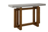 Keven - Faux Concrete Top Table - Furniture Home Direct