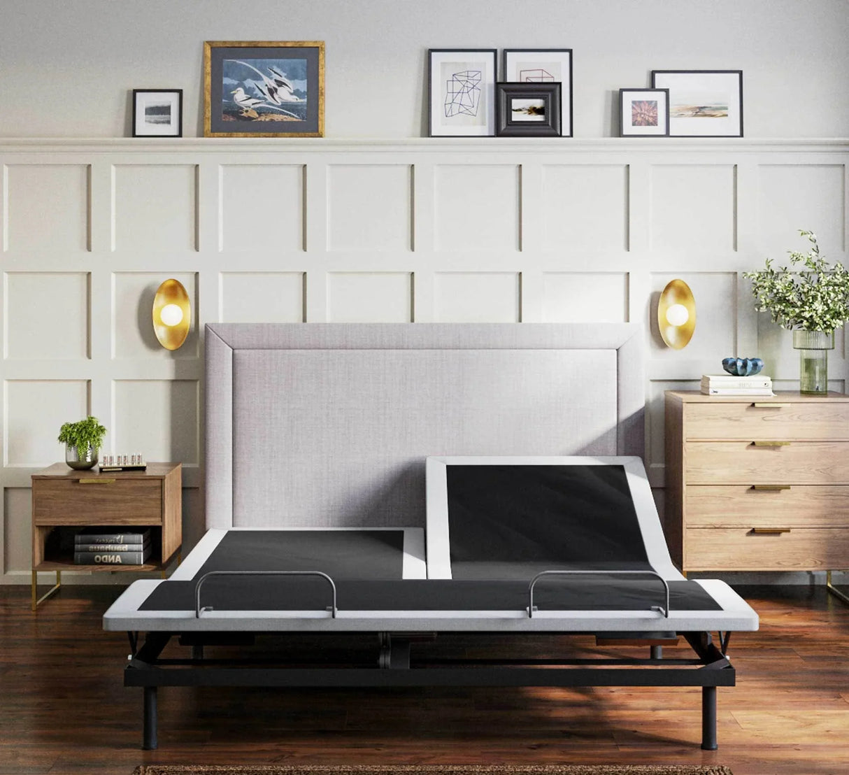 Bt3000 - Flex Head Adjustable Bed Base With Head And Foot Position Adjustment - Furniture Home Direct