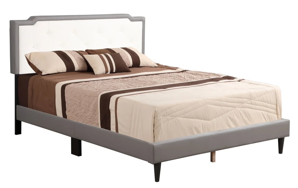 Deb - Bed (All in One Box) - Two Tone - Furniture Home Direct
