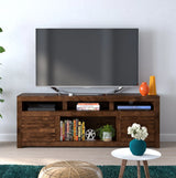 Sausalito - Console TV Stand For TVs Up To 85" - Whiskey - Furniture Home Direct