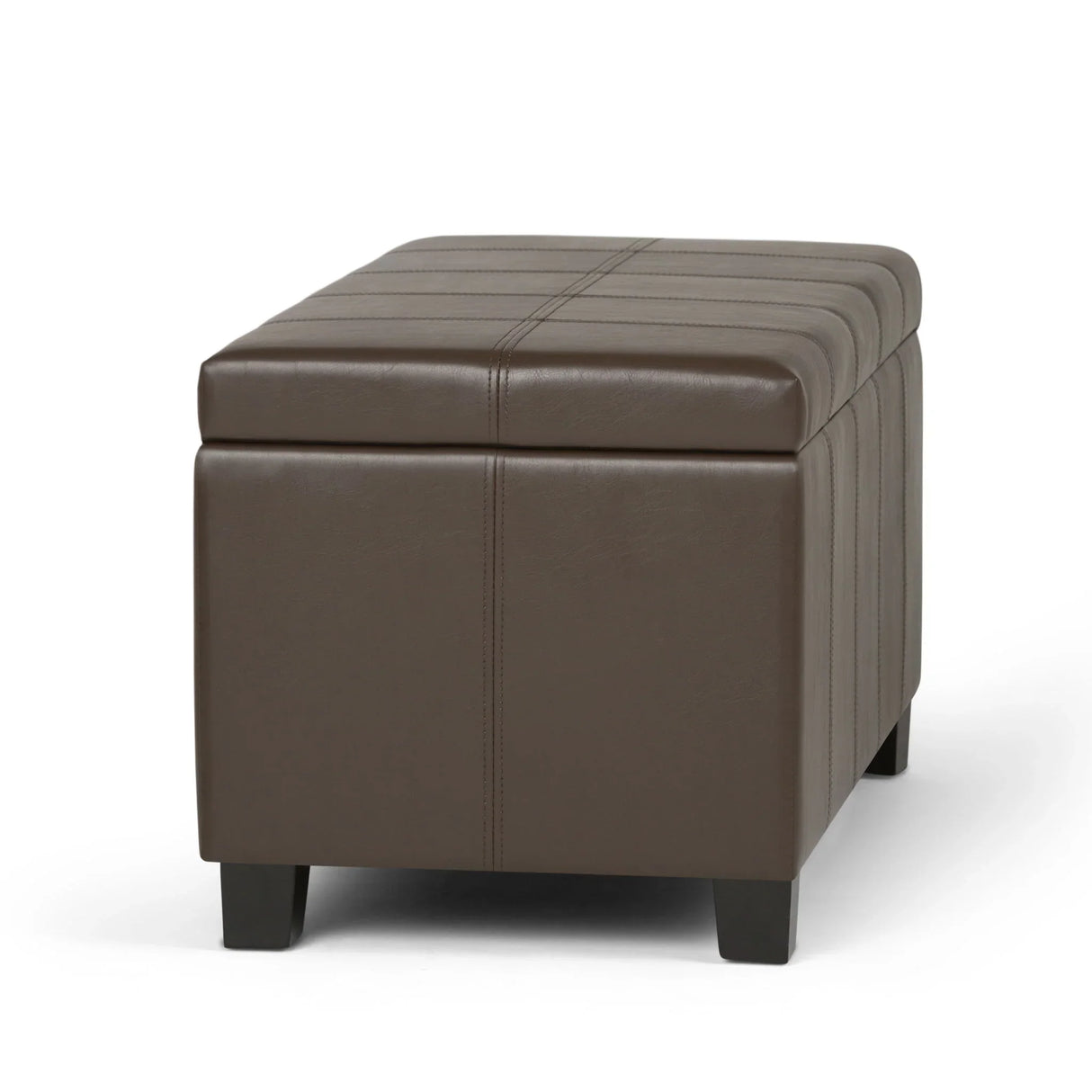 Dover - Upholstered Storage Ottoman Bench - Furniture Home Direct