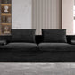 Nimbus - Oversized Full Foam 4 Seater Couch For Living Room Upholstered In Soft Corduroy, Wide Armrests - Furniture Home Direct