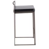Fuji - Industrial Stackable Counter Stool Elegant Design - Furniture Home Direct