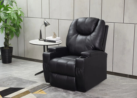 Modern Recliner Chair With Cup Holders, Remote Control - Furniture Home Direct