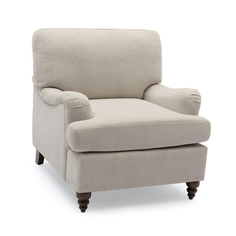 Candor - Arm Chair With English Roll Arms - Furniture Home Direct