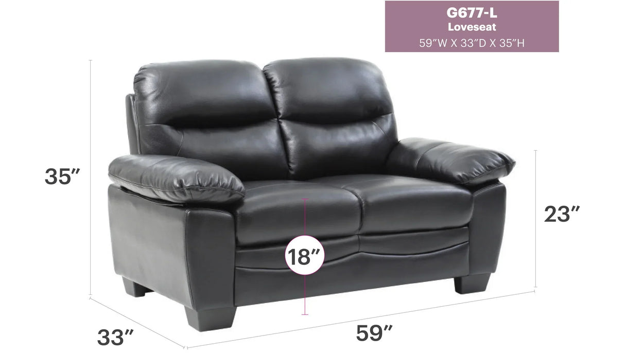 Marta - Loveseat - Furniture Home Direct