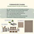 Bedroom Bundle - Queen Bed + Dresser + Two Nightstands + Rug + Faux Plant - Furniture Home Direct