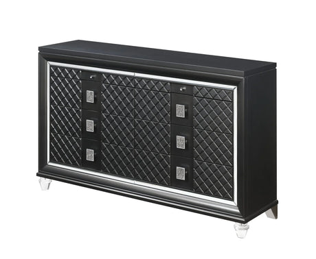 Sawyer - Metallic Dresser - Gray - Furniture Home Direct