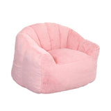 Beanbag Chair, Beanbag Sofa Chair With Armrests Stuffed High Density Foam - Furniture Home Direct