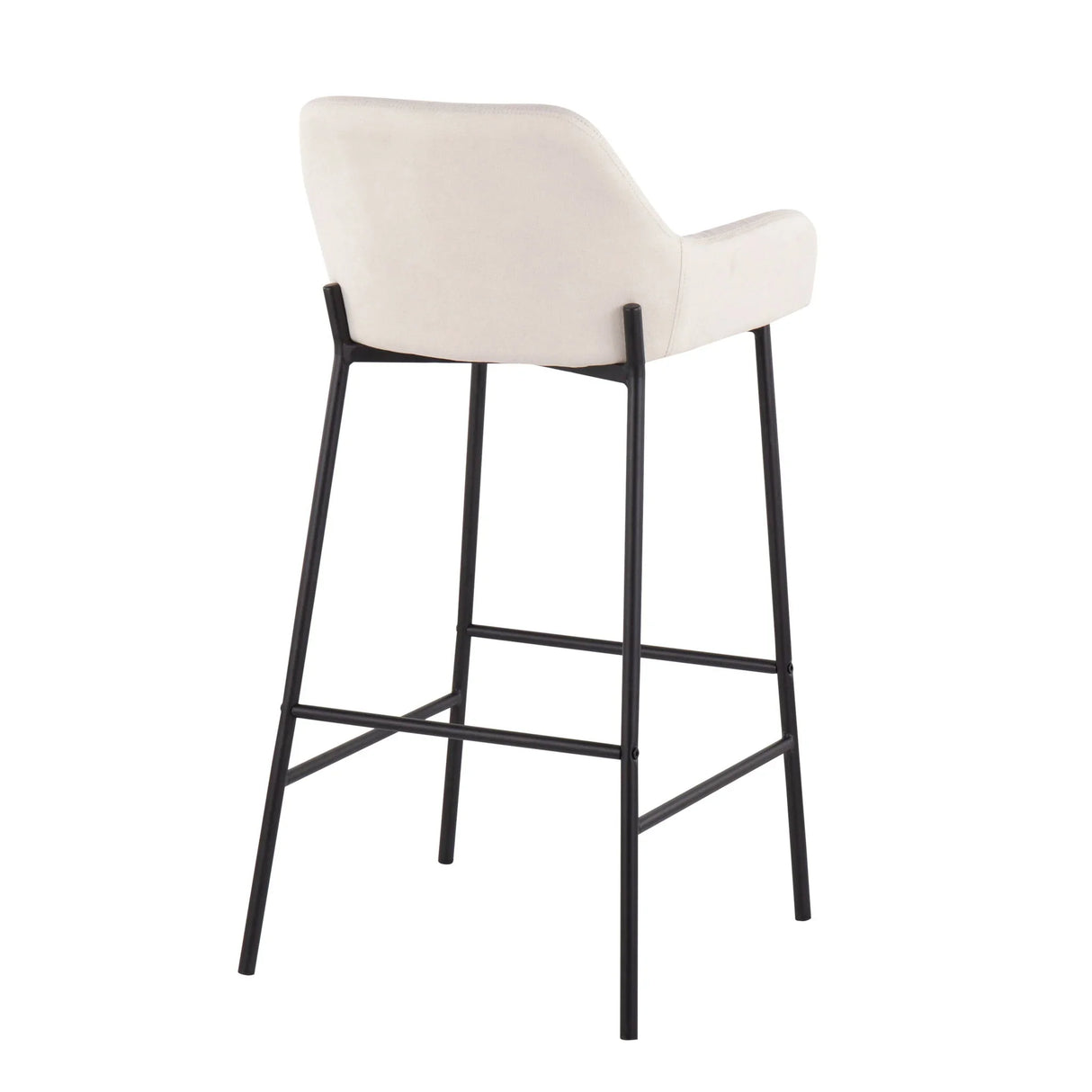Daniella - Industrial Fixed Height Bar Stool (Set of 2) - Furniture Home Direct